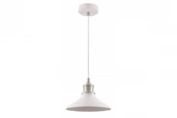 Loreto Decor nadčasová biela závesná lampa, priemer 20,5 cm, 9691