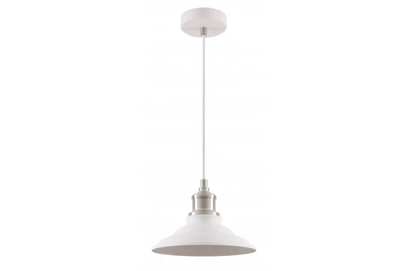 Loreto Decor nadčasová biela závesná lampa, priemer 20,5 cm, 9691