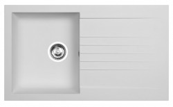 Ausmann Fibre drez biely obojstranný s odkvapkávacou plochou 86x50 cm 1208957673