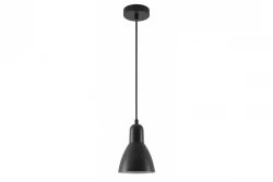 Decor Etore čierna závesná lampa čierny kábel 2072