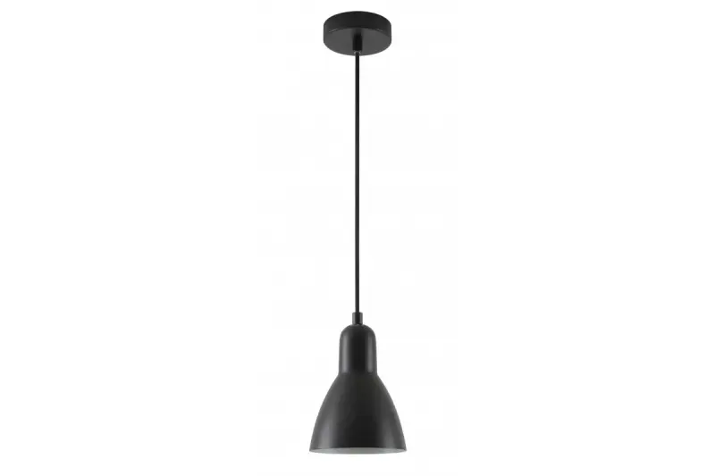 Decor Etore čierna závesná lampa čierny kábel 2072