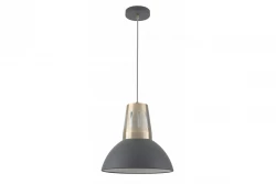 Dekor Artemia antracit závesná lampa s industriálnou povrchovou úpravou, priemer 34,5 cm, 2324