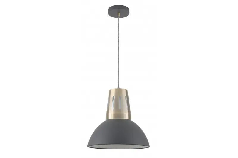 Dekor Artemia antracit závesná lampa s industriálnou povrchovou úpravou, priemer 34,5 cm, 2324
