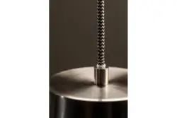 Dekor Artemia biele závesná lampa s industriálnou úpravou, priemer 34,5 cm, 2508