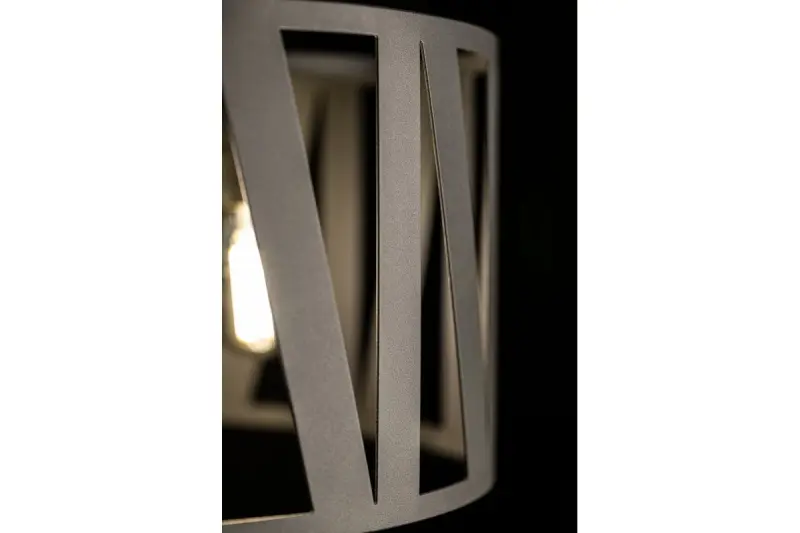 Decor Melody čierna závesná lampa s maximálne 3 svetelnými zdrojmi, priemer 39,5 cm 2638