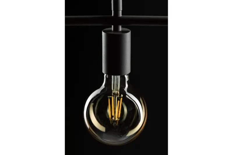 Decor Lija sivá jednopodstavcová štvorcová závesná lampa 2836