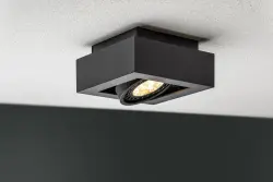 Decor Loid funkčná čierna stropná lampa s jedným svetelným zdrojom 4687
