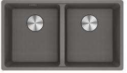 Franke Maris MRG 220-35-35 Fragranite Stone grey dvojitý drez na rovnú montáž