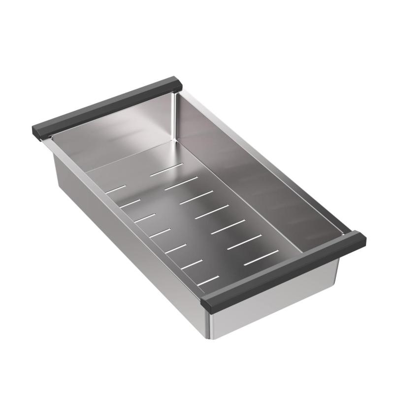 Quadri nerezový odpadkový kôš 38x20cm pre drez Durham 1208957910