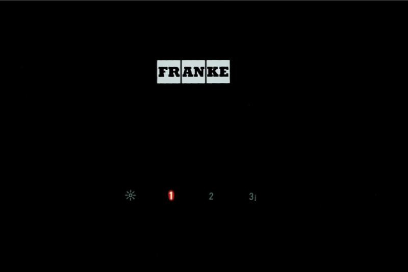 Franke Smart vertikálny čierny sklenený digestor 90 cm 110.0377.734