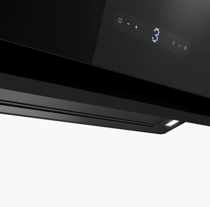 Franke Maris 2.0 Pro vertikálny čierny sklenený odsávač pár 80 cm 330.0682.358