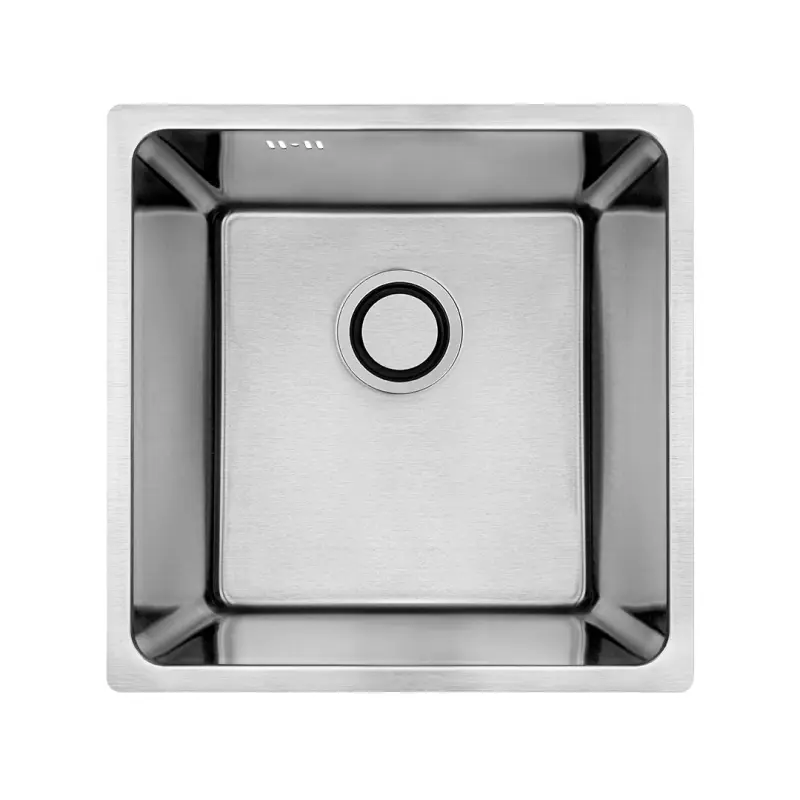Aquadesign R25 oceľová konštrukcia, podstavná a vstavaná drezová misa z nehrdzavejúcej ocele 40 x 40 cm 1208958206