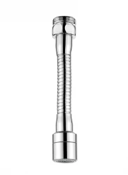 Aquadesign 2-funkčná predĺžená perlátor s flexibilným výtokom 13 cm chróm M22 a M24 1208958229