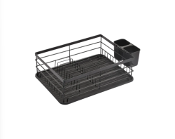 EPKA Dish čierny odkvapkávač riadu oceľ 43x14x32cm 1208958246