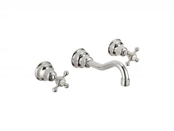 Huber Victorian 3-otvorová umývadlová batéria Bronzová VT00351027