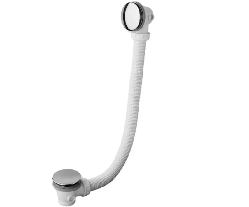 Waterevolution badoverloop met push to open PVD koper 1208958404