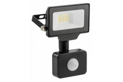 G-TECH LED reflektor s pohybovým senzorom, 10W, 1000lm, AC220-240V, 50/60 Hz, PF>0,9, RA>80, IP65, 120°, 6000K, čierny 1208959173