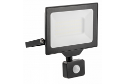G-TECH LED reflektor s pohybovým senzorom, 50W, 5000lm, AC220-240V, 50/60 Hz, PF>0,9, RA>80, IP65, 120°, 6000K, čierna 1208959179