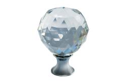 Gombík Zamak Crystal Palace A 30mm chróm + KRISTÁL 1208959265