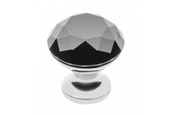 Kľučka Zamak Crystal Palace B 25mm chróm + ČIERNY KRISTÁL 1208959271