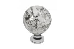 Zamaková gombík Crystal Palace C 30 mm chróm + CRYSTAL 1208959277