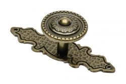 Zamak gombík 1136 antická mosadz 1208959340