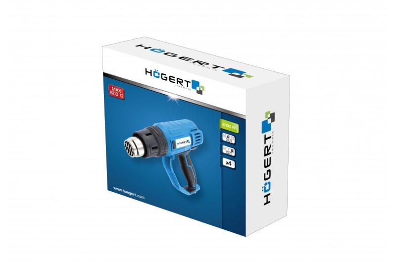Hoegert Teplovzdušná pištoľ 2000W 1208960196