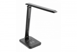 Decor IZUKA LED stolná lampa 6W 400lm AC220-240V 50/60Hz CCT indukčná nabíjačka čierna. 1208962497