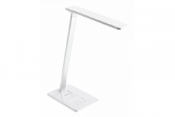 Sure, here is the translation in Slovak:

Dekoračná stolová lampa Tritton 6W 340lm AC220-240V 4-CCT bezdrôtové nabíjanie USB PF>0,5 RA>80 biela. 1208962517