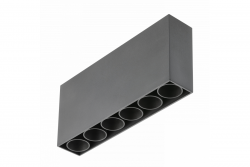Dekoračné LED svietidlo ARTEMIDA 15W 1420lm AC220-240V 50/60 Hz PF>0,9 Ra≥80 IP20 IK08 4000K 38° obdĺžnikové čierne. 1208962640