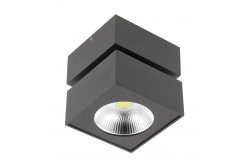 Dekor Svietidlo LED BIANCO 15W 1500lm AC220-240V 50/60 Hz PF> 0.5 Ra≥80 IP20 IK06.36° 4000K štvorcové čierne. 1208962666
