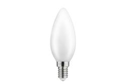 ZDROJ SVETLA LED, MLEČNÉ VLÁKNO, A-G, C35, 3000K, E14, 4,0W, AC220-240V, 360°, 420lm, 44mA 1208962693