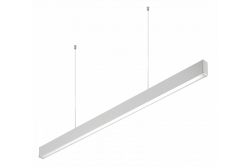 LED závesné svietidlo LIVIA 40W 3600lm AC220-240V 50-60Hz 100° RA>80 IP20 AL/PC 4000K 120cm biela. 1208962914