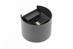 Ozdoba MISSOURI-O LED lampa 7W 540lm AC220-240V 50/60 Hz PF>0,5 Ra≥80 IP54 IK08 4000K okrúhla čierna. 1208962996
