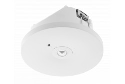 Núdzové svietidlo OGLA LED, 3W, 200lm, AC220-240V, 50-60Hz, IP20, 6400K, 3H, jednoúčelové, tlačidlo TEST 1208963016