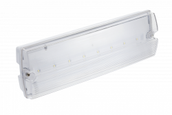 Núdzové svietidlo TERNO-1 LED, 3W, 250lm, AC220-240V, 50-60Hz, IP65, 1h, 6400K, dvojúčelové, tlačidlo TEST 1208963197