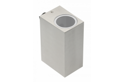 Svetelná fasádna armatura dvojcestná TIAGO KW GU10 MAX.2x35W IP54 AC220-240V 50/60Hz nerezová oceľ. 1208963200