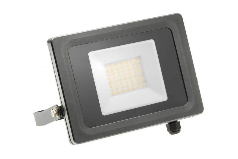 LED reflektor VIPER, 30W, 2700lm AC220-240V, 50/60 Hz, PF>0,9, RA>80, IP65, 120°, 4000K, sivý 1208963240