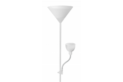 Dekorácia Podlahová lampa BENFICA 2 max 60W-E27 max 40W-E14 AC220-240V 50/60Hz biela. 1208963345