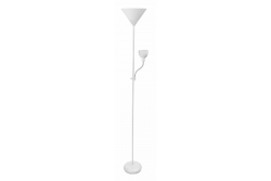 Dekorácia Podlahová lampa BENFICA 2 max 60W-E27 max 40W-E14 AC220-240V 50/60Hz biela. 1208963345