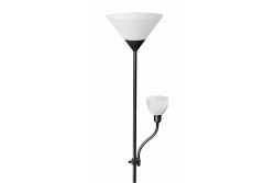 Dekorácia Podlahová lampa BENFICA 2 max 60W-E27 max 40W-E14 AC220-240V 50/60Hz čierna 1208963346