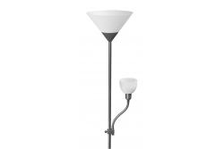 Dekoračná podlahová lampa BENFICA 2 max 60W - E27 max 40W - E14 AC220-240V 50/60Hz sivá. 1208963347