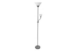 Dekoračná podlahová lampa BENFICA 2 max 60W - E27 max 40W - E14 AC220-240V 50/60Hz sivá. 1208963347