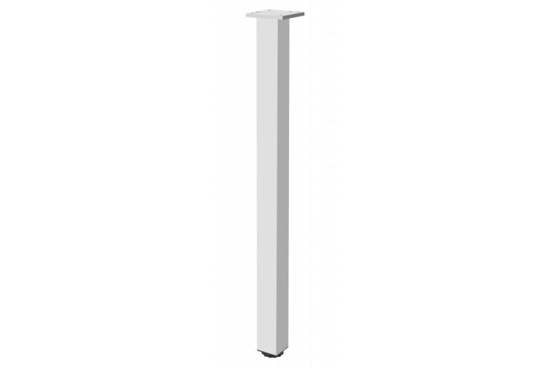 Štvorcová 46mm hliníková noha stola 82 cm vysoká + 3cm nastaviteľná na výšku 1208963488
