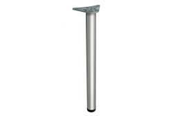 Nožička stola okrúhla hliníkova 71cm vysoká nastaviteľná 3cm s priemerom nohy 6cm 1208963582