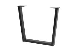 Rám nohy GTV INDUSTRIA, trapezoid, H=710 mm, W=820 mm, profil 80 x 40, oceľ, čierna 1208963602