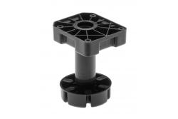 Noha ML heavy duty 500 kg v 125-195mm plast čierna NOVÁ 1208963615