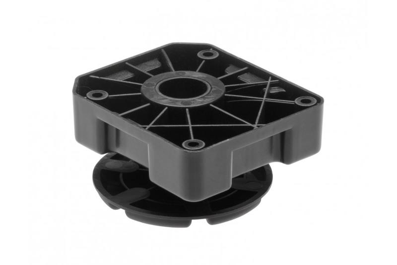 Noha ML heavy duty 500 kg v 50-75mm plast čierna NOVÁ 1208963616