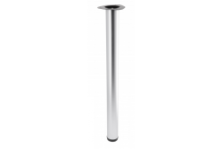 Nožička stola okrúhla hliníková 82 cm vysoká nastaviteľná 2 cm s priemerom nohy 6 cm 1208963635