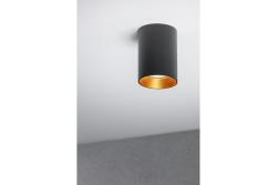 Dekor Stropné svietidlo AERO hliník 70x100mm IP20 max. 20W okrúhle čierne. 1208963807